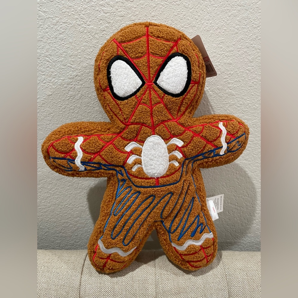 Spiderman Gingerbread Pillow